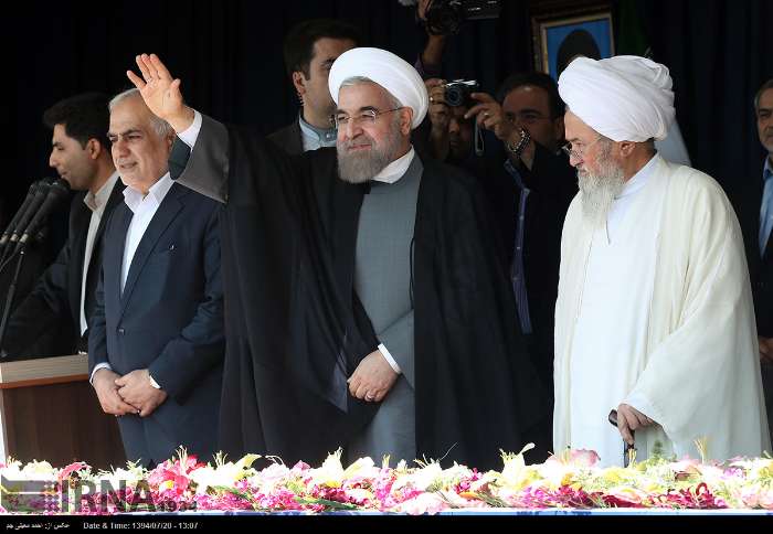 سفر دکتر روحانی ، رئیس جمهور به ساری ( دوشنبه 20 مهر)
